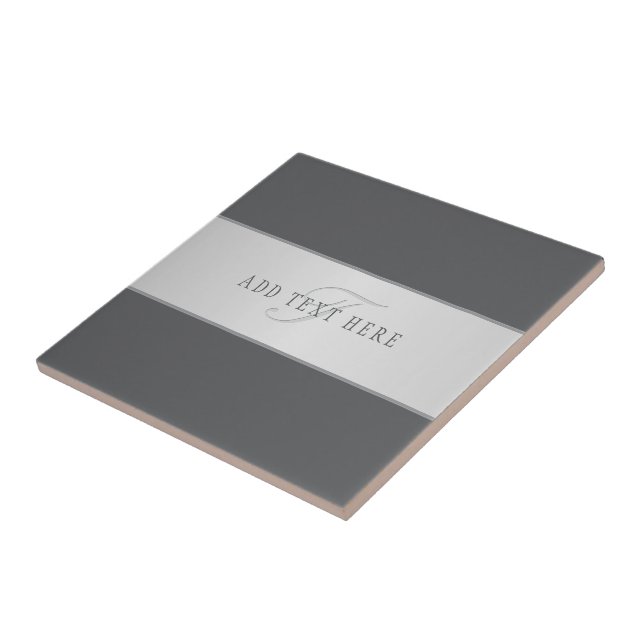 Eleganter Name und Monogrammschrift (oder anderer  Fliese (Seite)