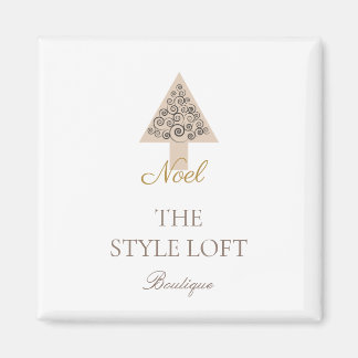 Eleganter Noel-Weihnachtsbaum für Boutique-Shop Magnet