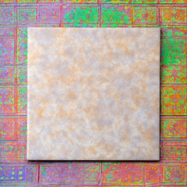 Eleganter Orange & Lila Marmor Fliese