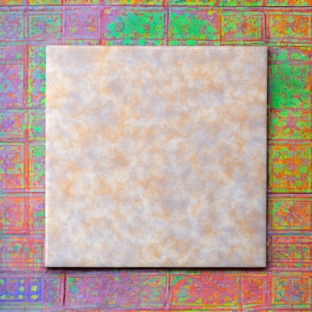 Eleganter Orange & Lila Marmor Fliese (Von Creator hochgeladen)