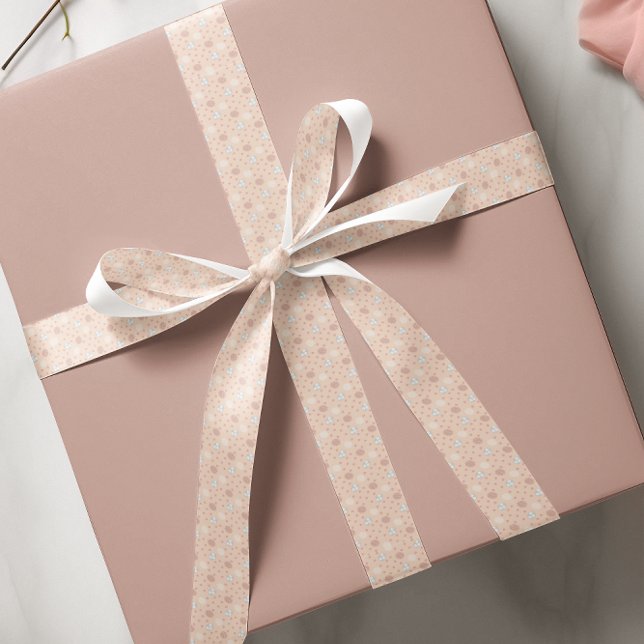 Eleganter Osterurlaub Satinband (Elegant Blush Easter Holiday Satin Ribbon)