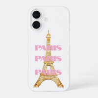 Eleganter Pariser Eiffelturm Paris in Rosa