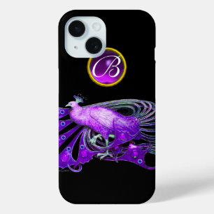 ELEGANTER PEACOCK IN LILA, AMETHYST MONOGRAMM TITLE_SEO2