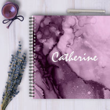 Eleganter personalisiert violetter Marmor