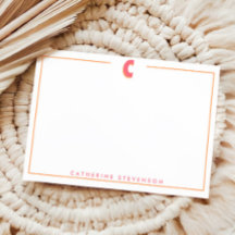 Eleganter personalisierter Monogramm-3D-Buchstabe