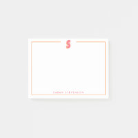 Eleganter personalisierter Monogramm-3D-Buchstabe