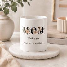 Eleganter personalisierter Mutter-Tasse-Geburtstag