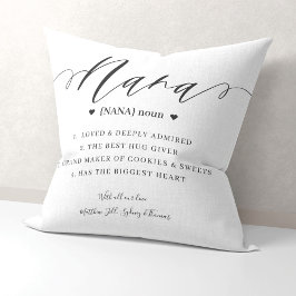 Eleganter Personalisierter Nana-Definition-Sake Kissen