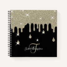 Eleganter Personalisierter Silver Tropfen Glitzer
