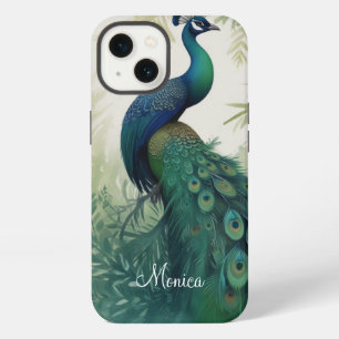 Eleganter Pfau iPhone Hülle