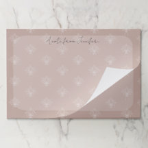 Eleganter Plaster Pink Peach Hübsch Floral Lotus