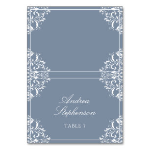 Eleganter Platz für Hochzeitskarten / Namens Karte