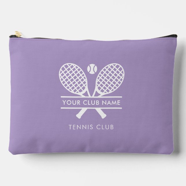 Eleganter Rasen Tennis Country Club Mitglieder Swa Zubehörtasche (Vorderseite)