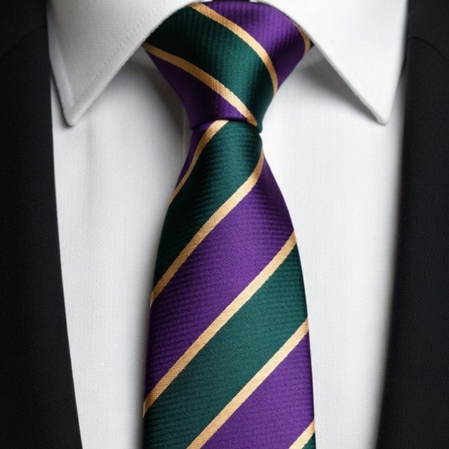 Eleganter Regimentsstil Krawatte (Von Creator hochgeladen)