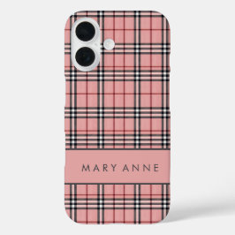 Eleganter Retro Checkered Case