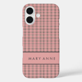 Eleganter Retro Checkered Case