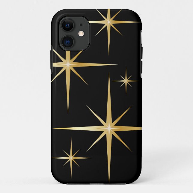 Eleganter Retro Sternexplosion iPhone 5/5S Fall Case-Mate iPhone Hülle (Rückseite)