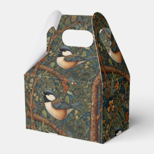 Eleganter Retro-Waldvogel Geschenkschachtel