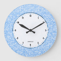 Eleganter Retro Weißer Glitzer und Glitzern