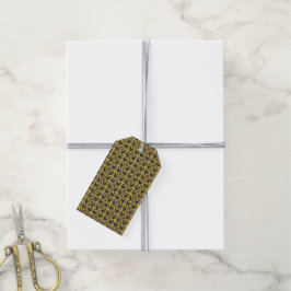 Eleganter Rokoko-Renaissance-Gold- und Charcoal-Ba Geschenkanhänger