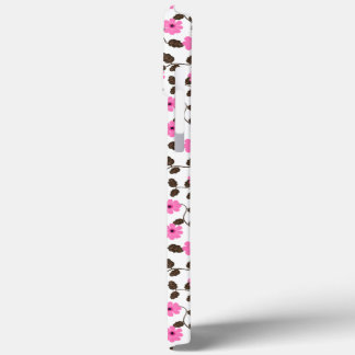 Eleganter rosa Blumenmuster iPhone Case