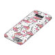 Eleganter rosa Flamingo Dalmatiner Dots Personalis Case-Mate iPhone Hülle (Unterseite)