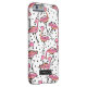 Eleganter rosa Flamingo Dalmatiner Dots Personalis Case-Mate iPhone Hülle (Rückseite/Rechts)