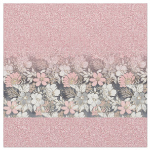 Eleganter Rosa Glitzer Stoff