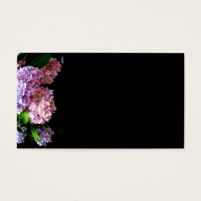 Eleganter, rosa, lila blauer Hydrangea-Garten (Vorderseite)