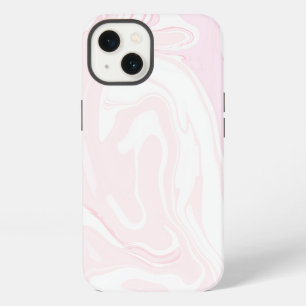 Eleganter rosa Marmorboden iPhone Hülle