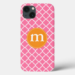 Eleganter rosa Marokkaner Quatrefoil title_seo2