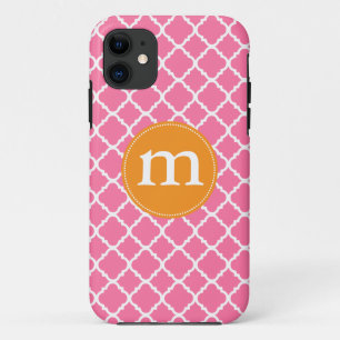 Eleganter rosa Marokkaner Quatrefoil title_seo2