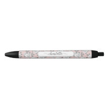 Eleganter Rose Garden Pink Pen