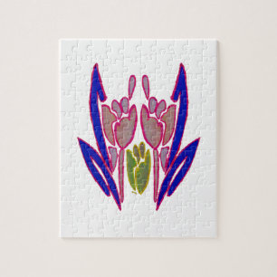 Eleganter Rosen-Wasserfarben-Kunst-Druck