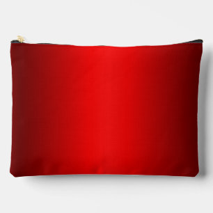 Eleganter roter Farbverlauf bis Schwarz Zubehörtasche