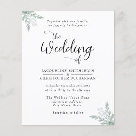 Eleganter Rustikaler Eukalyptus Verlasse Grün