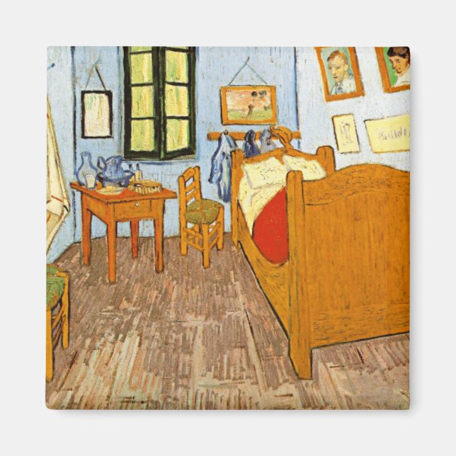 Eleganter rustikaler Vincent van Gogh - Magnet (Vorne)