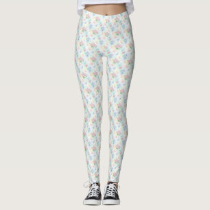 Eleganter Schmetterlingsdruck ohne Naht Leggings