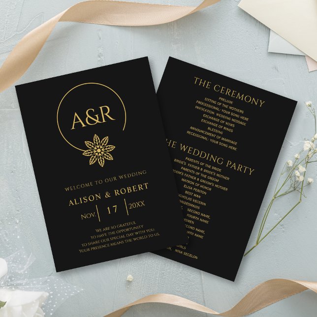 Eleganter Schmuck inspirierte Rahmen und Blume Hoc Programm (Von Creator hochgeladen)