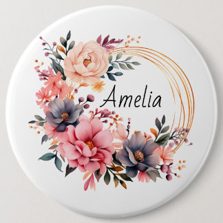 Eleganter Schriftname-Button Button
