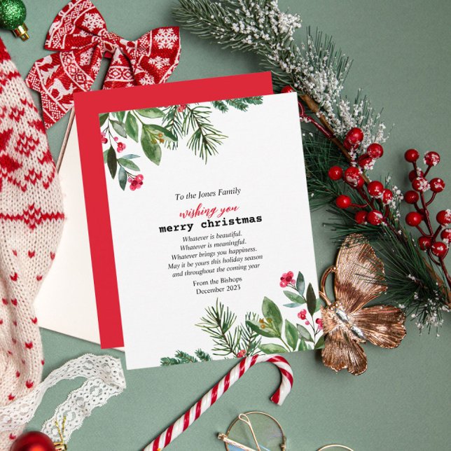 Eleganter Schriftsteller Weihnachten Foliage Holly (Von Creator hochgeladen)