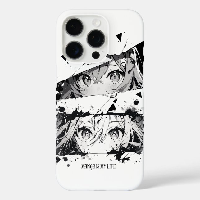 Eleganter Schutz mit stilvollem Design iPhone 16 Pro Hülle (Rückseite)