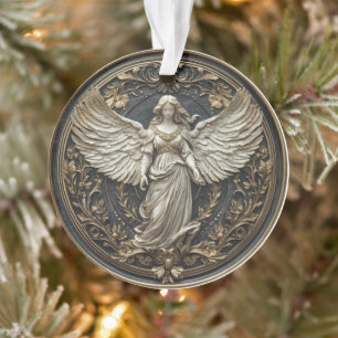 Eleganter Schutzengel-Weihnachtsschmuck Ornament
