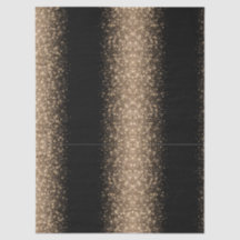 Eleganter Schwarz- und Gold-Glitter-Ombre
