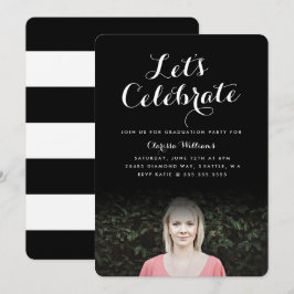 Eleganter Script-Abschluss laden Einladung