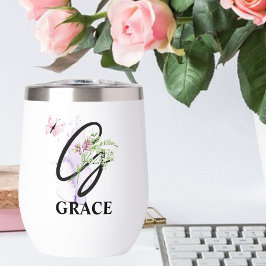 Eleganter Script Letter G Monogram Personalisierte