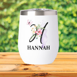 Eleganter Script Letter H Monogram Personalisiert 