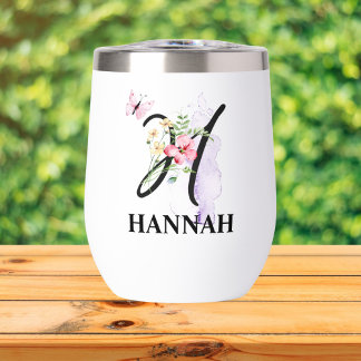Eleganter Script Letter H Monogram Personalisiert 