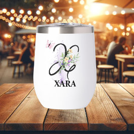 Eleganter Script Letter X Monogram Personalisierte