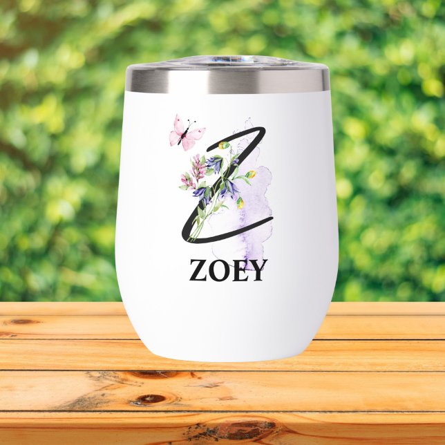 Eleganter Script Letter Z Monogram Personalisierte (Von Creator hochgeladen)